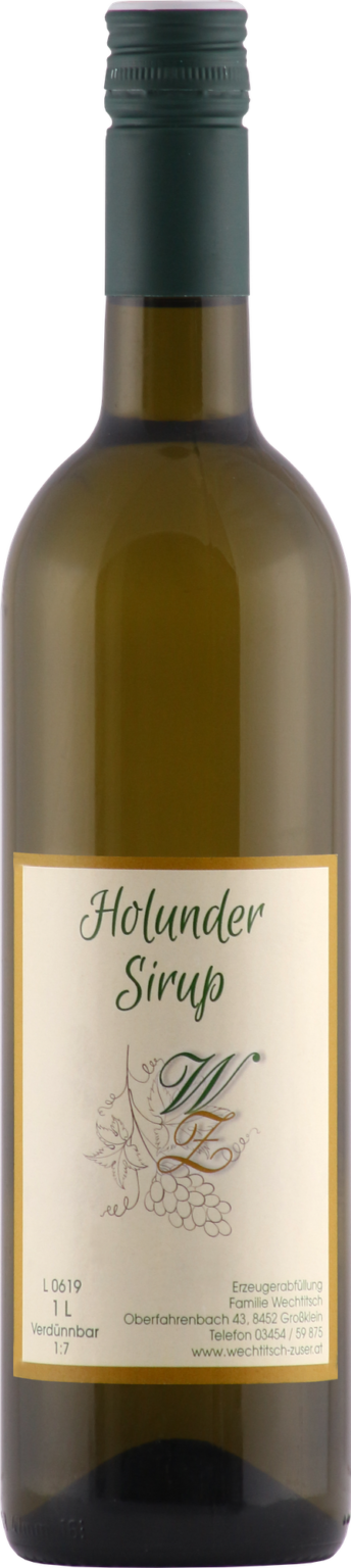 Holunder Sirup » Weingut-Buschenschank Wechtitsch